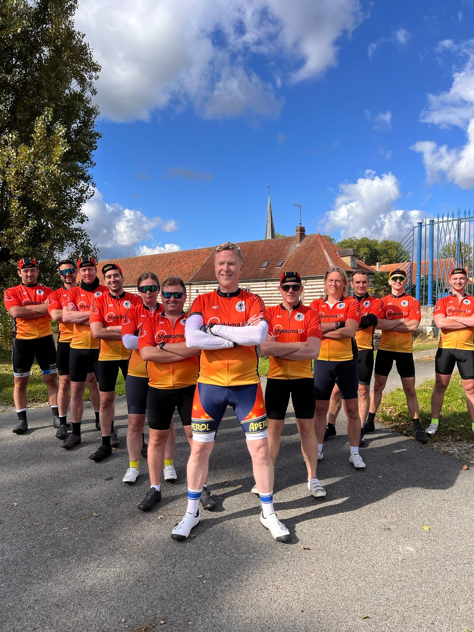 M7 team cycles from London to Paris, raising £26,000 for Myeloma UK